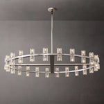 Arcachon Gear Crystal Round Chandelier 48"