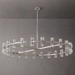 Arcachon Gear Crystal Round Chandelier 48"