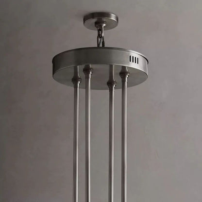 Arcachon Gear Crystal Two-Tier Round Chandelier 60"