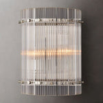 San Marco Vintage Glass Round Wall Sconce