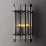 San Marco Vintage Glass Rectangle Wall Sconce