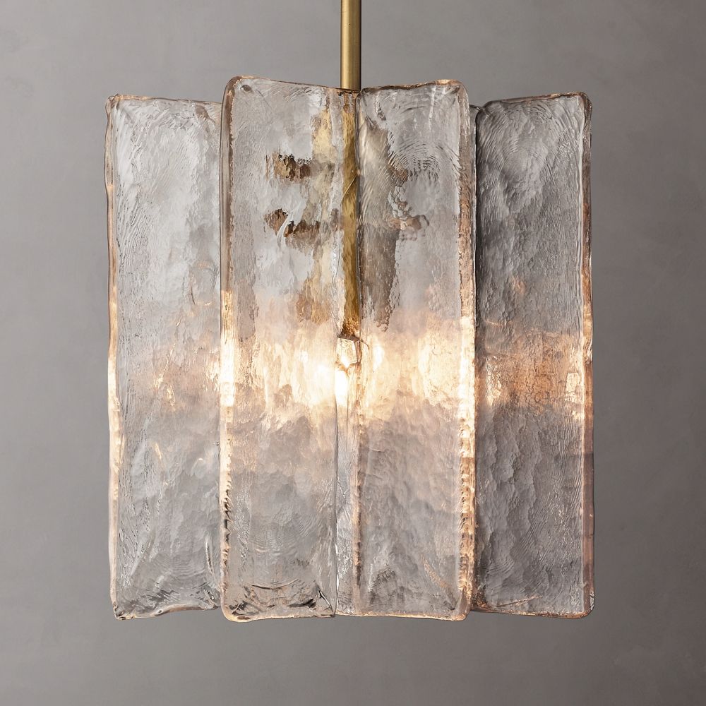 Lattice Module Glass Pendant Light