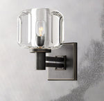 Demaret Sculpted Crystal Wall Sconce