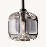 Demaret Sculpted Crystal Pendant Light