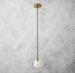 Hemisphere Delicate Crystal Pendant Light