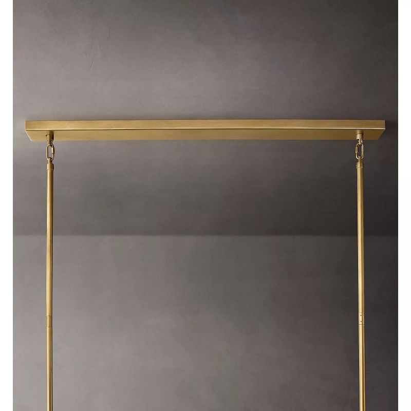 Chiara Murano Glass Rectangular Chandelier 74"