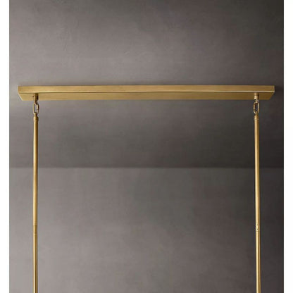 Chiara Murano Glass Rectangular Chandelier 74"