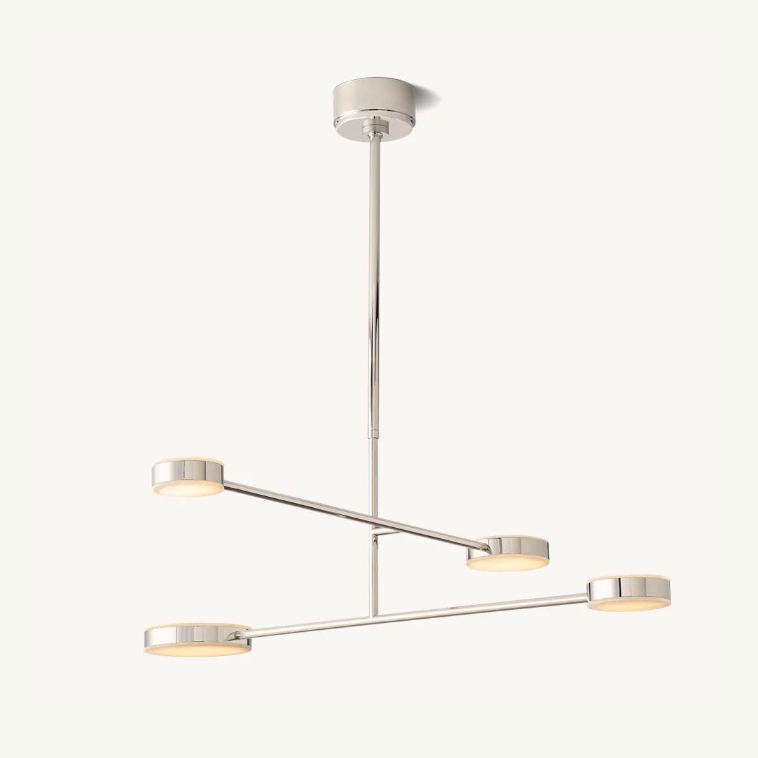 Alexander Floating Alabaster Mobile Chandelier 36"