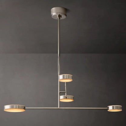 Alexander Floating Alabaster Mobile Chandelier 36"