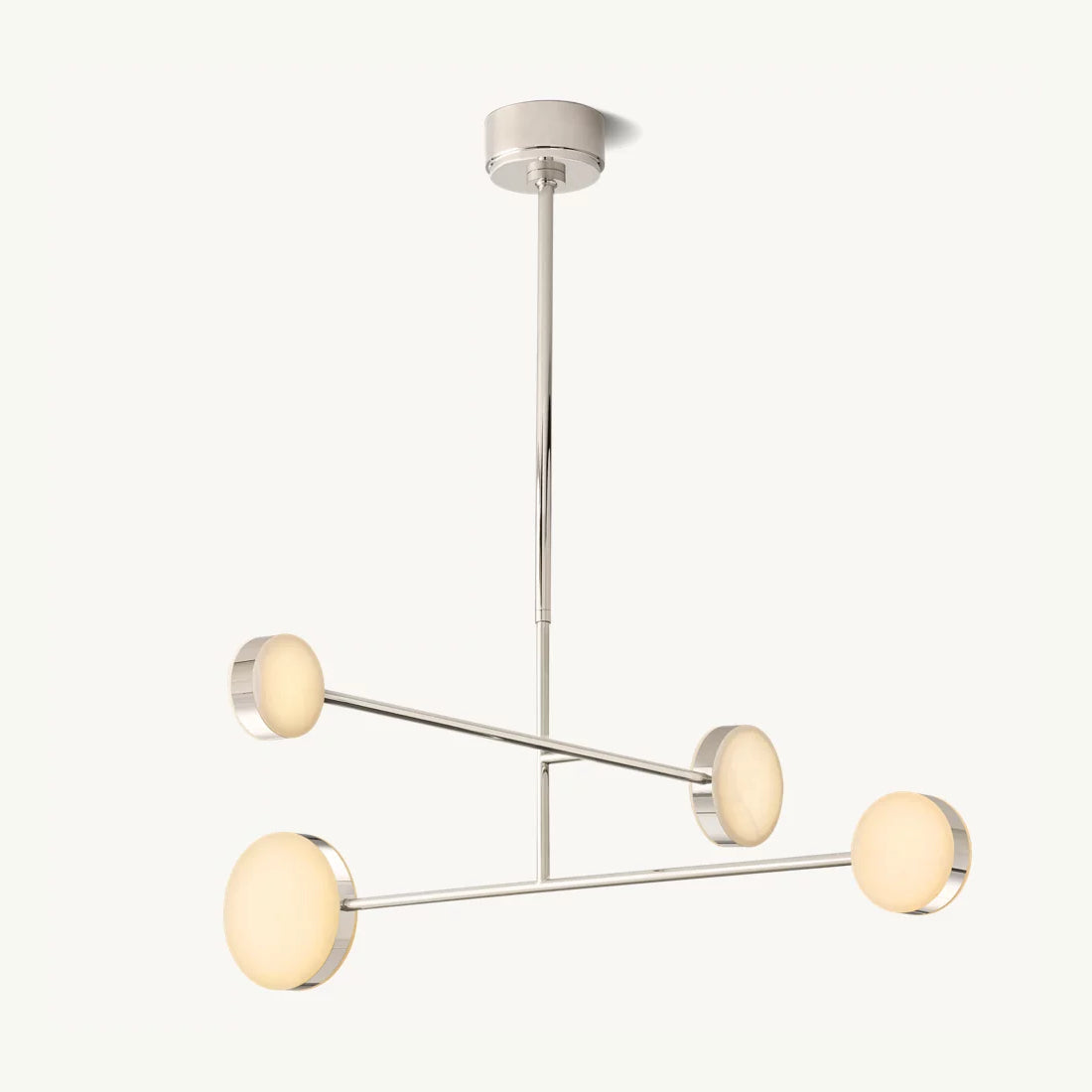 Alexander Floating Alabaster Mobile Chandelier 36"