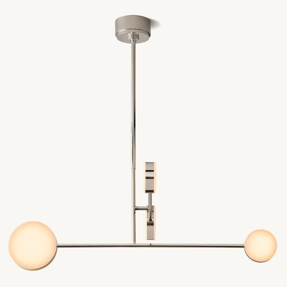 Alexander Floating Alabaster Mobile Chandelier 36"