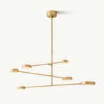 Alexander Floating Alabaster Mobile Chandelier 48"