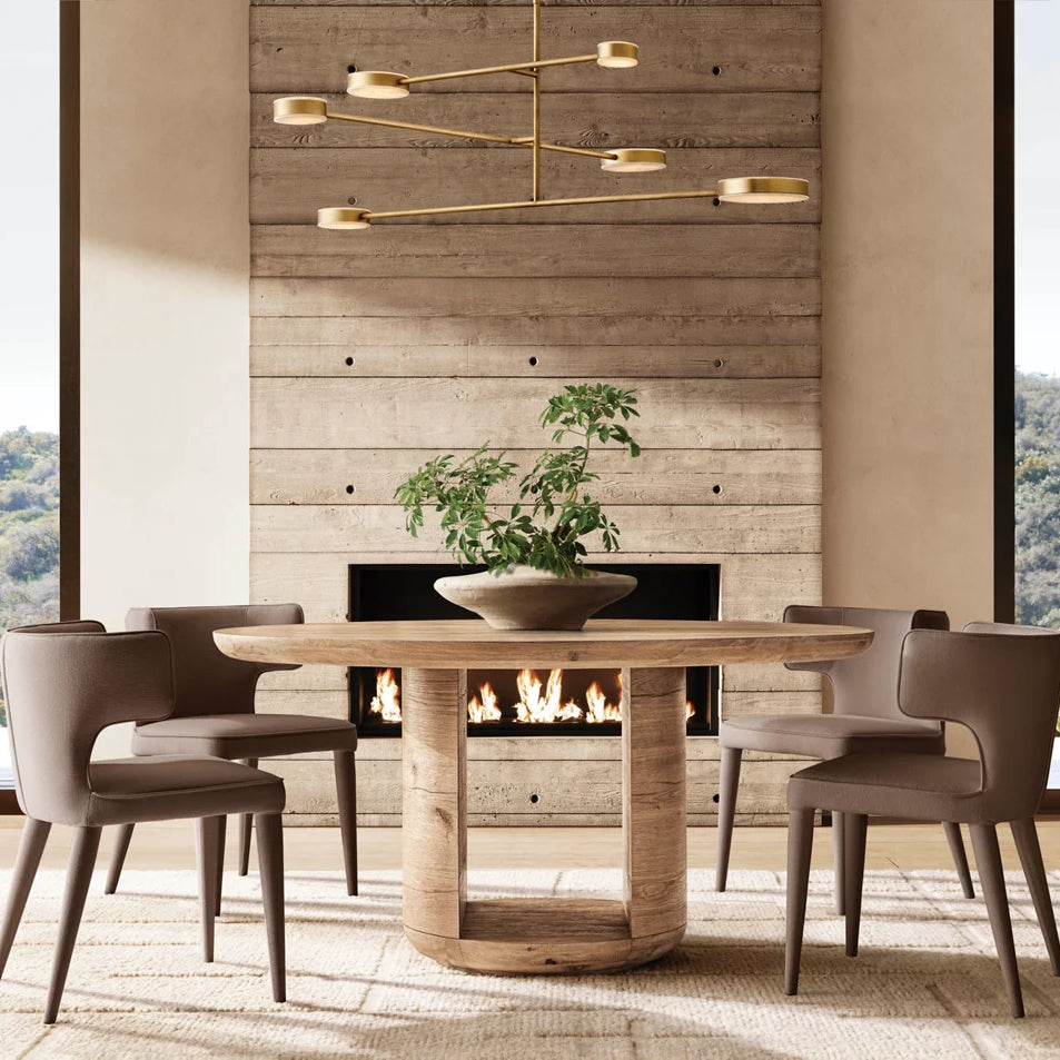 Alexander Floating Alabaster Mobile Chandelier 48"