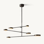 Alexander Floating Alabaster Mobile Chandelier 48"