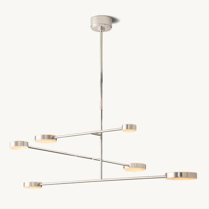 Alexander Floating Alabaster Mobile Chandelier 48"