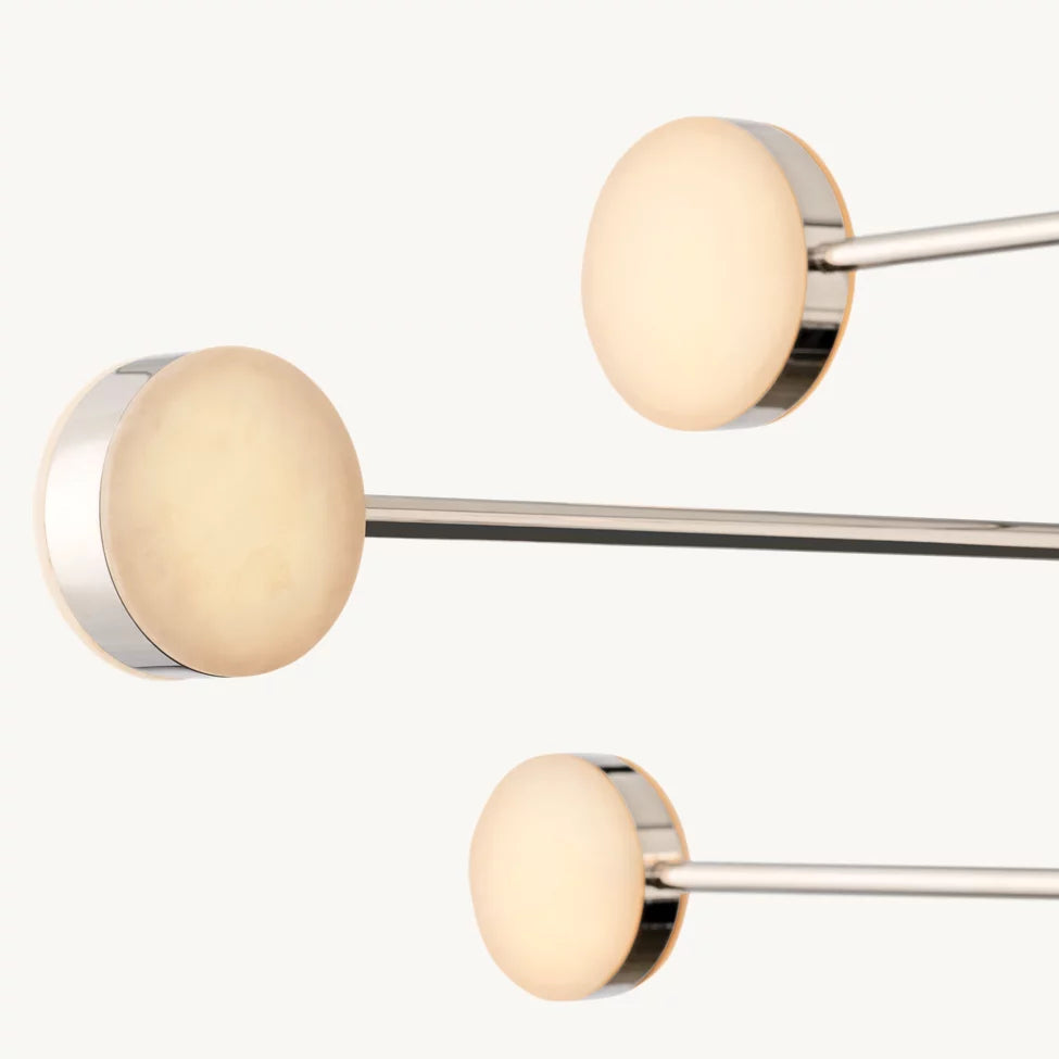 Alexander Floating Alabaster Mobile Chandelier 48"