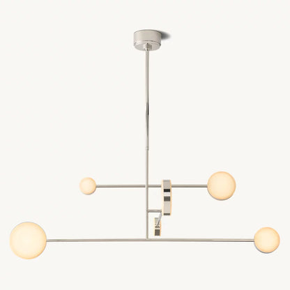 Alexander Floating Alabaster Mobile Chandelier 48"