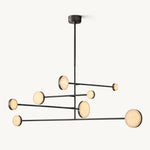 Alexander Floating Alabaster Mobile Chandelier 60"