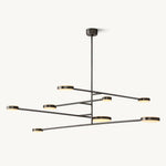 Alexander Floating Alabaster Mobile Chandelier 72"