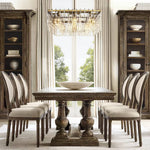 Marignan Modern Crystal Rectangle Chandelier 60"