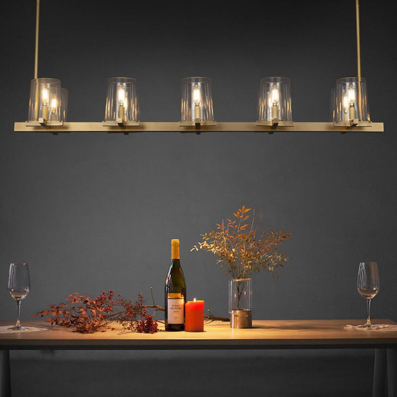 Pauillac Modern Heritage Linear Chandelier 60"