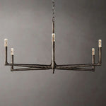 Thaddeus Artisan Forged Round Chandelier 48"