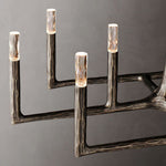 Thaddeus Artisan Forged Linear Chandelier 72"