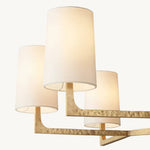 Wright Simplicity Forged Round Chandelier 48"