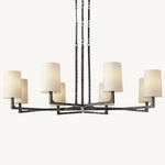 Wright Simplicity Forged Round Chandelier 48"