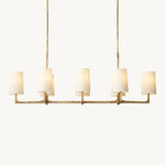 Wright Simplicity Forged Linear Chandelier 54"