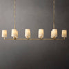 Wright Simplicity Forged Linear Chandelier 72"
