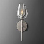 Tulip Crystal Petal Wall Sconce