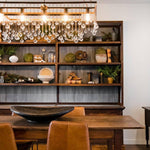 Aubrey Crystal Ball Rectangular Chandelier