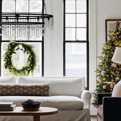 Aubrey Crystal Ball Oval Chandelier