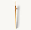 Cannele Ribbed Glass Torch Wall Sconce