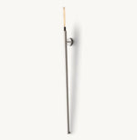 Cannele Ribbed Glass Torch Wall Sconce