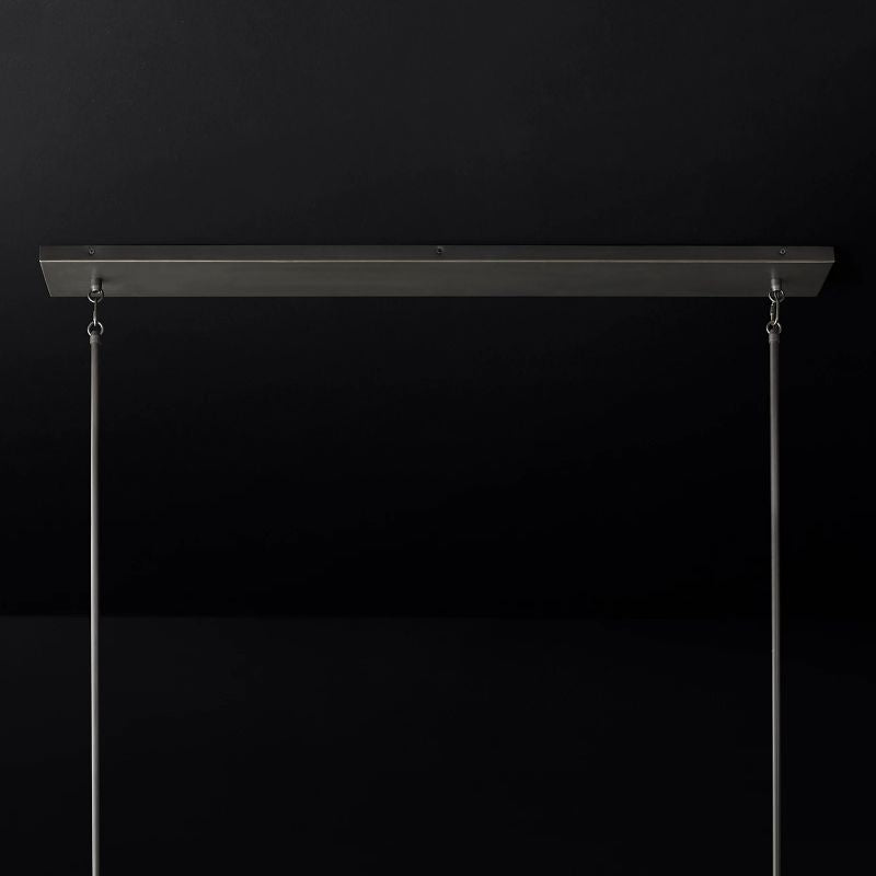 Fontanelle Vintage Glow Linear Chandelier 66"
