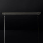 Fontanelle Vintage Glow Linear Chandelier 66"
