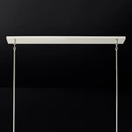 Fontanelle Vintage Glow Linear Chandelier 66"