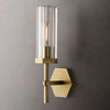 Lambert Hexagonal Glass Wall Sconce