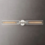 Lambert Cylindrical Glass Double Wall Sconce