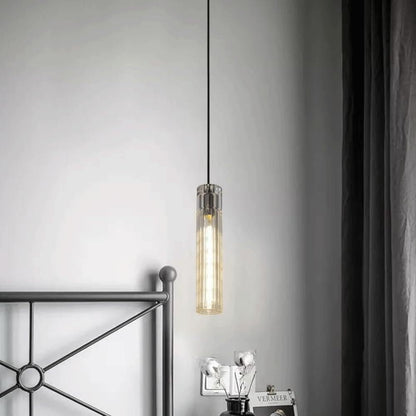 Vallon Channel Glass Pendant Light