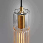 Vallon Channel Glass Pendant Light
