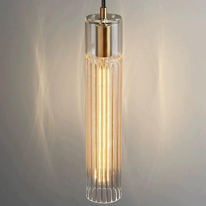 Vallon Channel Glass Pendant Light