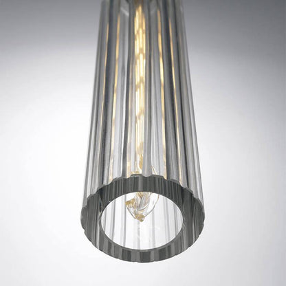 Vallon Channel Glass Pendant Light