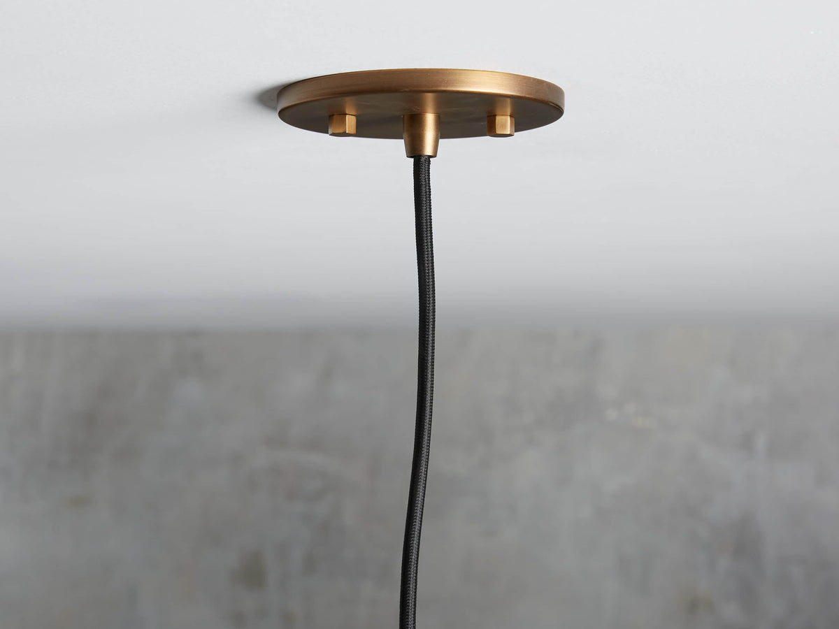 Atelier Industrial Cloche Pendant Light