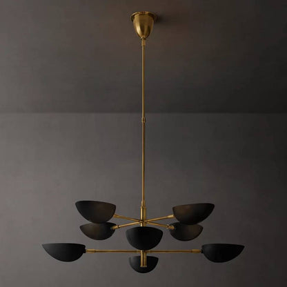 Heliora Rotor Module Round Chandelier 38"