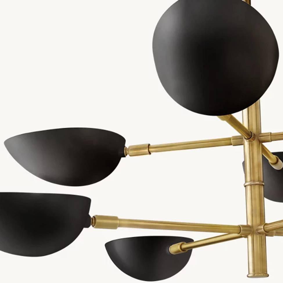 Heliora Rotor Module Round Chandelier 38"