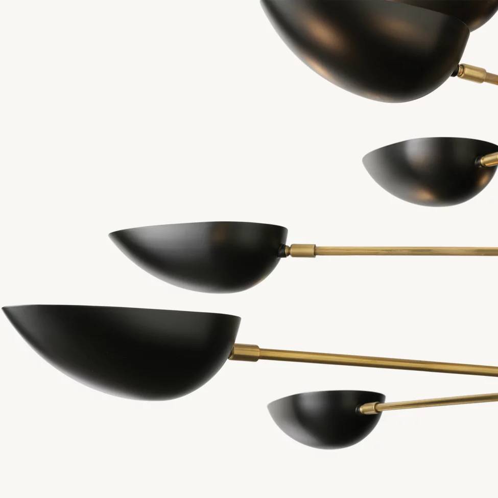 Heliora Rotor Module Round Chandelier 70"