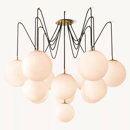 Aurella Globe Float Suspended Chandelier